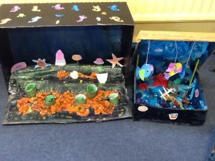 Under the Sea Diorama Display